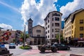 Andorra la Vella downtown Royalty Free Stock Photo