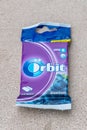 Wrigley`s Orbit chewing gum blueberry flavor