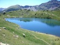 Andorra Llac Engolasters Royalty Free Stock Photo