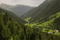 Andorran mountains and valleys Royalty Free Stock Photo
