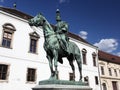 Andras Hadik horse statue in Budapest