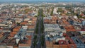 Andrassy Avenue, Andrassy ut, most famous street of Budapest city, Hungary Royalty Free Stock Photo