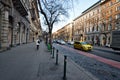 Andrassy Avenue, Budapest Royalty Free Stock Photo