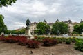 Andrassy famous Avenue in Budapest, Hungary. Royalty Free Stock Photo