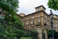 Andrassy famous Avenue in Budapest, Hungary. Royalty Free Stock Photo