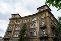 Andrassy famous Avenue in Budapest, Hungary. Royalty Free Stock Photo