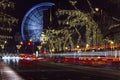 Andrassy road and the Budapest Eye