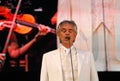 Andrea Bocelli performing live