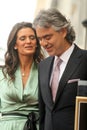 Andrea Bocelli,Veronica Berti,Andrea Will Royalty Free Stock Photo