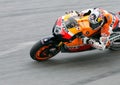 Andrea Dovizioso in action at Sepang, Malaysia