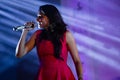 Andrea Jeremiah performing