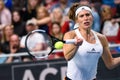 Andrea Petkovic, during FEDCUP BNP Paribas, The World Cup of Tennis World Group Play-off game between team Latvia and team Germany