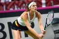 Andrea Petkovic, during FEDCUP BNP Paribas, The World Cup of Tennis World Group Play-off game between team Latvia and team Germany