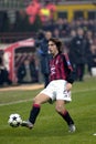 Andrea Pirlo in action during the match