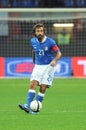 Andrea Pirlo player of the Italian national football team