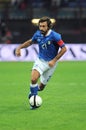 Andrea Pirlo player of the Italian national football team