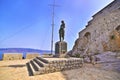 Andreas Miaoulis statue at Hydra Greece