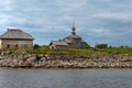 Andreevskiy skit of the Solovetsky monastery on the Bolshoi Zayatsky Island Royalty Free Stock Photo