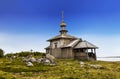 Andreevskiy skit of the Solovetsky monastery on the Bolshoi Zayatsky Island. Solovetsky archipelago, White sea Royalty Free Stock Photo