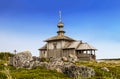 Andreevskiy skit of the Solovetsky monastery on the Bolshoi Zayatsky Island. Solovetsky archipelago, White sea Royalty Free Stock Photo