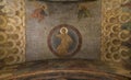 Andrei Rublev and Daniil Chernyi. Frescoes of the assumption Cathedral in Vladimir Royalty Free Stock Photo