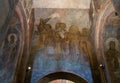 Andrei Rublev and Daniil Chernyi. Frescoes of the assumption Cathedral in Vladimir Royalty Free Stock Photo