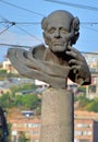 Andrei Sakharov statue in Yerevan,