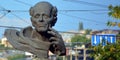 Andrei Sakharov statue in Yerevan,