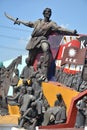 Andres Bonifacio shrine monument in Manila, Philippines