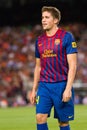 Andreu Fontas of FC Barcelona Royalty Free Stock Photo
