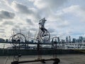 Andrew BaldwinÃ¢â¬â¢s metallic sculptures at Trinity Buoy Wharf in London 2021