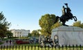 Andrew Jackson on Bronze Horse