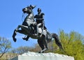 Andrew Jackson Monument, Washington DC Royalty Free Stock Photo