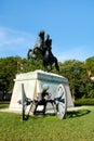 The Andrew Jackson statue at Lafayette Park in Washington D.C. Royalty Free Stock Photo