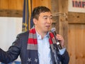 Andrew Yang Presidential Candidate Royalty Free Stock Photo