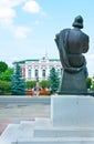 Andrey Rublev monument in Vladimir, Russia Royalty Free Stock Photo