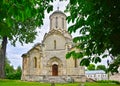 Main Spassky Cathedral in the Spaso-Andronikov monastery in Moscow, Russia Royalty Free Stock Photo