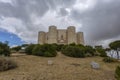 View of Castel del Monte, built in an octagonal shape by Frederick II in the 13th century in Apulia