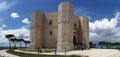 Andria - Foto panoramica di Castel del Monte