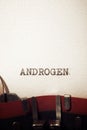 Androgen concept view