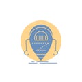Android, beta, droid, robot, Technology Glyph Icon