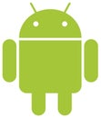 Android icon. App vector Android Robot logo web and mobile platforms