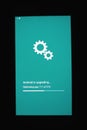 Android installing system update