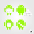 Android marshmallow Royalty Free Stock Photo