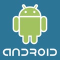 Android logo icon Royalty Free Stock Photo