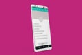 Android Mockup Simple Profile User Wireframe