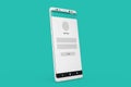 Android Mockup Simple Login User Wireframe