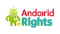 Android Rights Robot Activism Logo Vector Art, vector design Generative AI Royalty Free Stock Photo