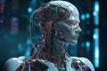Android or robot with artificial intelligence. Generative AI Royalty Free Stock Photo