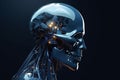 Android or robot with artificial intelligence. Generative AI Royalty Free Stock Photo